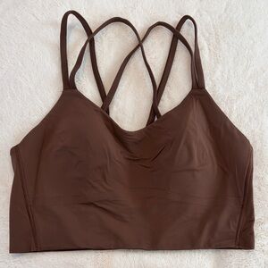 lululemon athletica Brown Like a Cloud Sports Bra